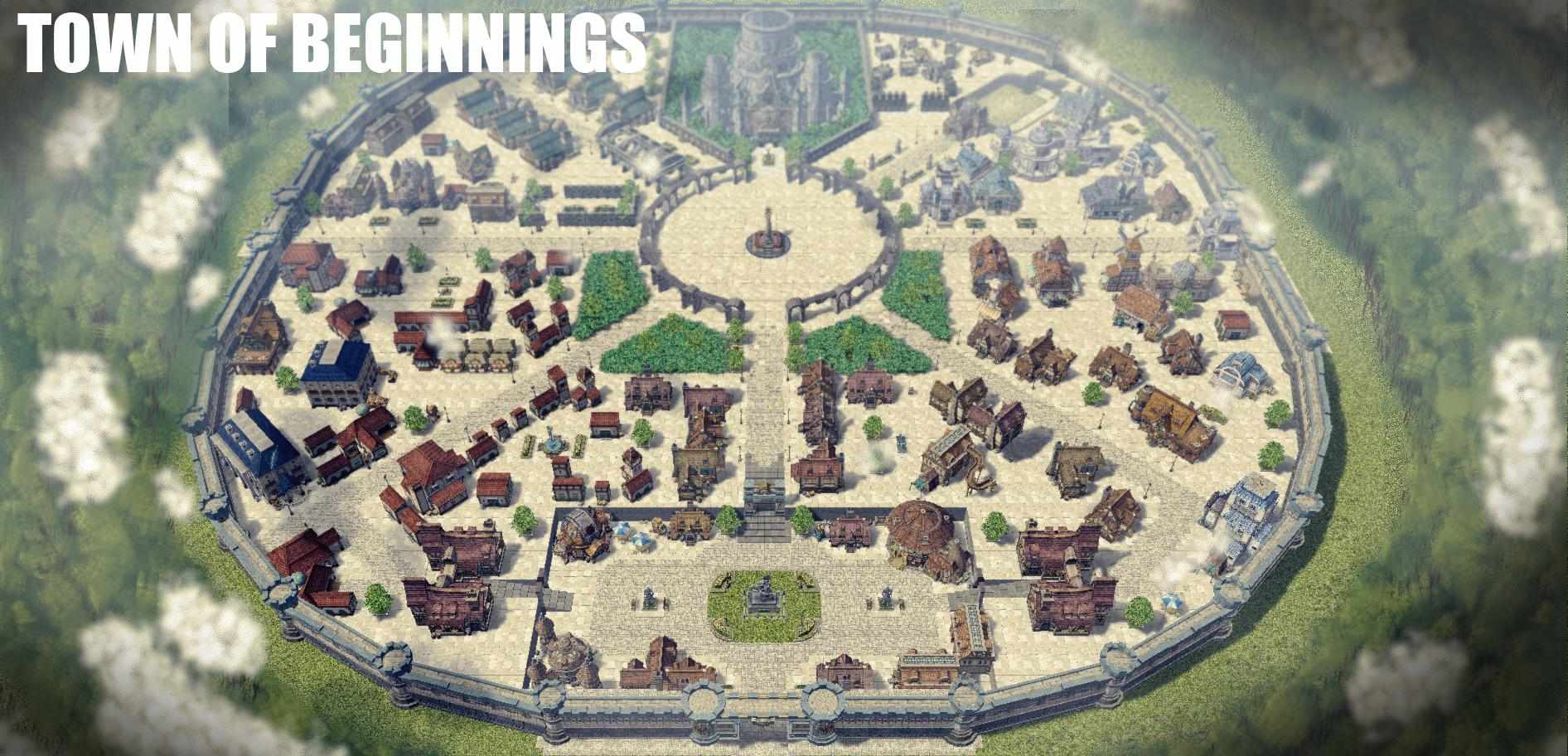 Town of Beginnings from SwordArtOnline