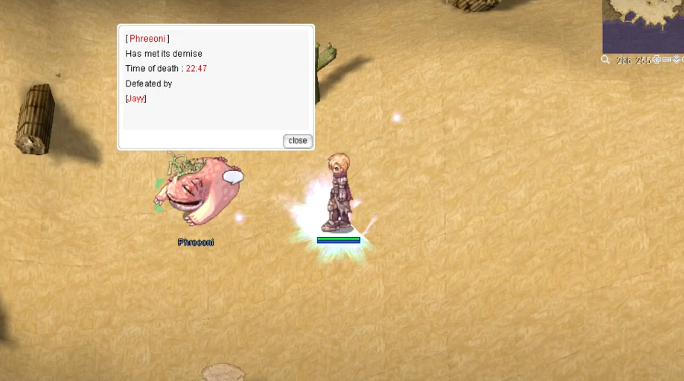 MVP Tombstone Shows Boss Sprite and Name!